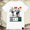 NHL Final Score Los Angeles Kings Vs Minnesota Wild 5 – 1 2024-25 Season Poster t-shirt