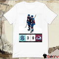 NHL Final Score Seattle Kraken Vs Colorado Avalanche 3 – 6 2024-25 Season Poster t-shirt