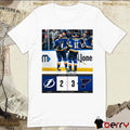 NHL Final Score Tampa Bay Lightning Vs St. Louis Blues 2 – 3 2024-25 Season Poster t-shirt