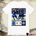 NHL Final Score Utah Hockey Club Vs Winnipeg Jets 0 – 3 2024-25 Season Poster t-shirt