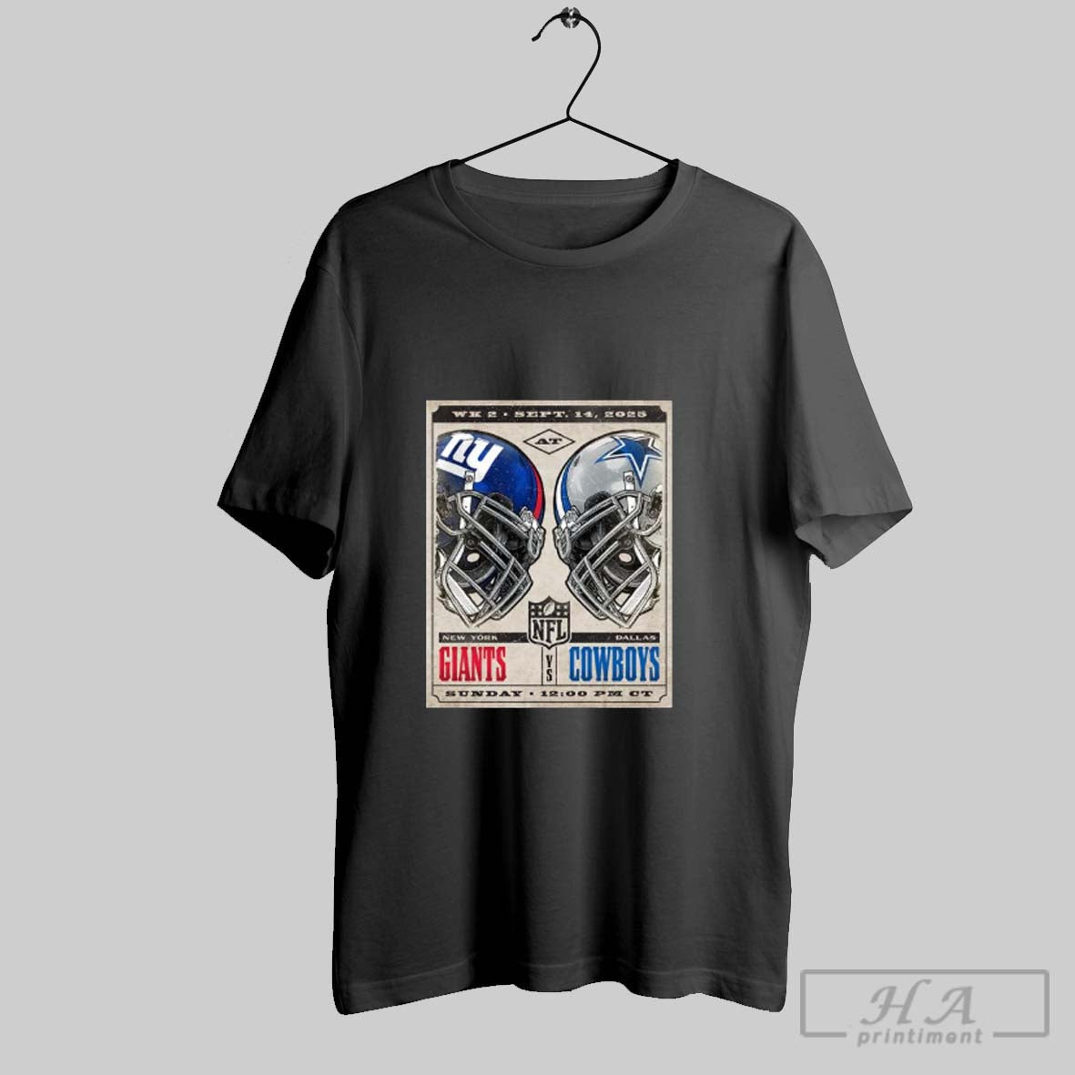 Official Ny Giants Vs Cowboys Wk2 September 14 2025 Helme