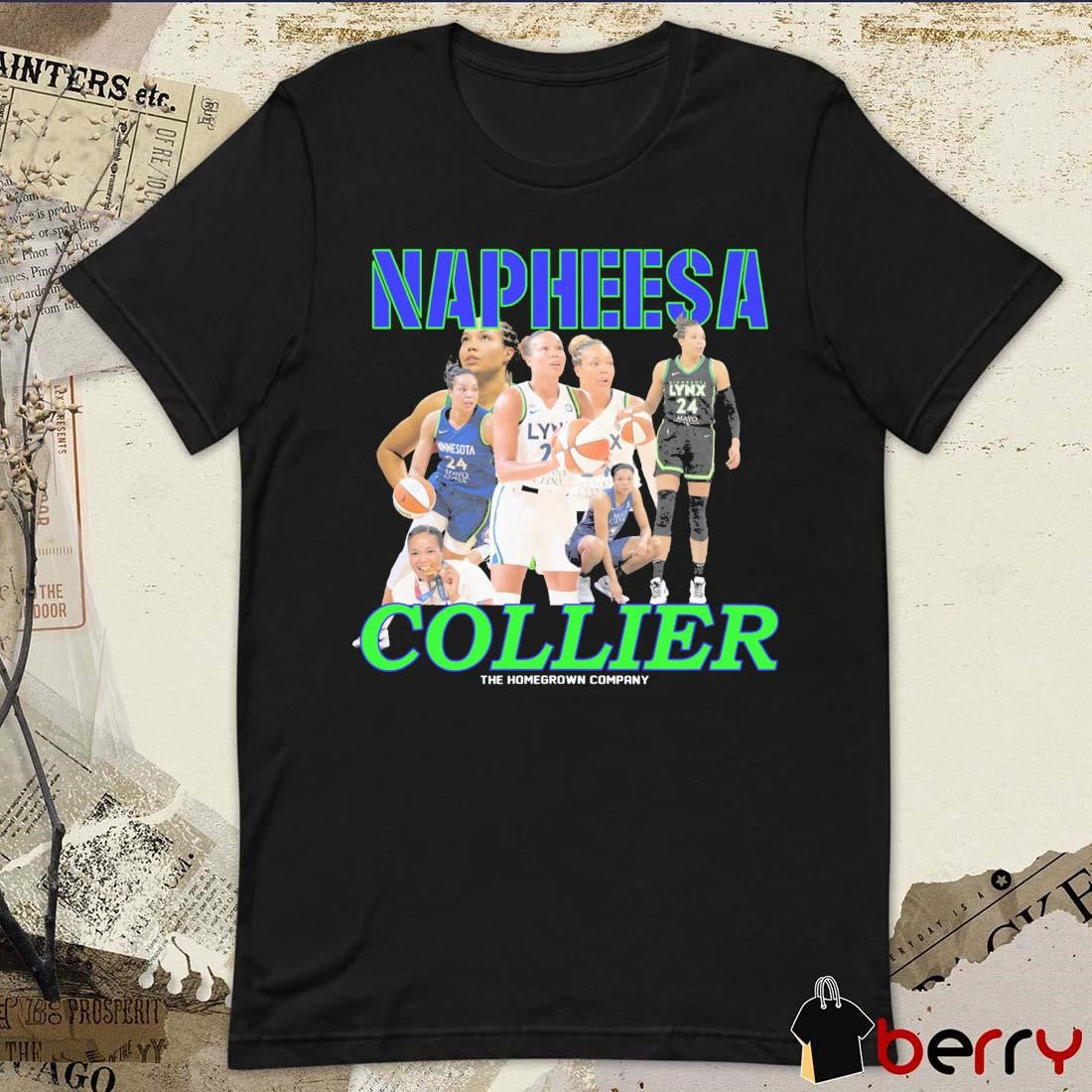 Napheesa Collier Minnesota Lynx WNBA The Homegrown Company t-shirt