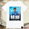 Nascar Denny Hamlin’s 55th Career Cup Series Win Ties Him For 11th All-time With Nascar Hall Of Famer Rusty Wallace Signature Poster t-shirt