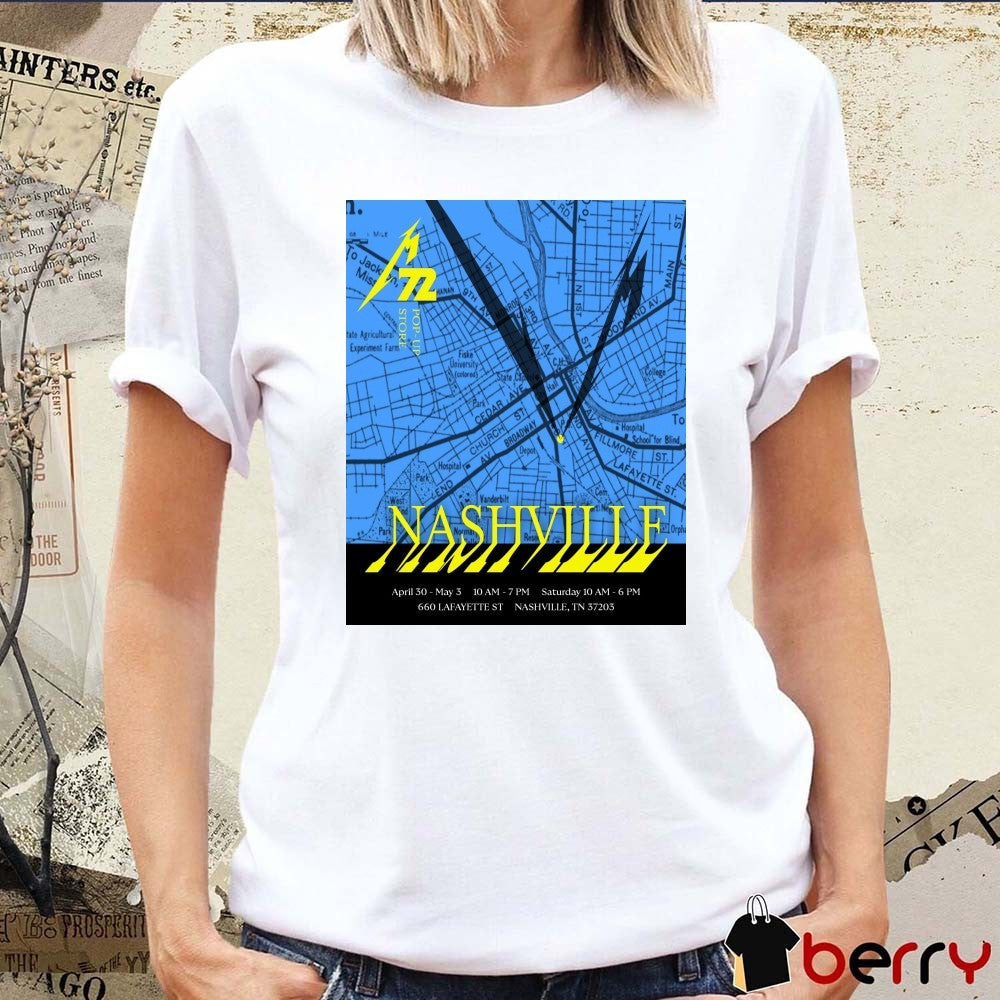 Nashville April 30 – May 3 660 Lafayette ST Saturday 10 Nashville TN Poster t-shirt