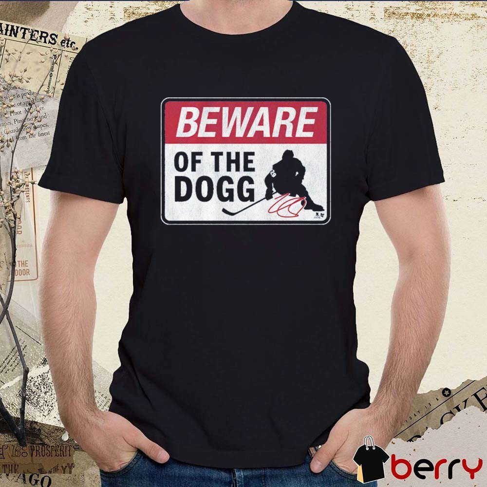 Nathan MacKinnon Beware of The Dogg Colorado Avalanche Signature t-shirt