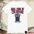 Nathan MacKinnon Goal King of Colorado Avalanche t-shirt