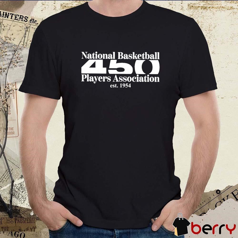 National Basketball 450 Players Association EST 1954 t-shirt