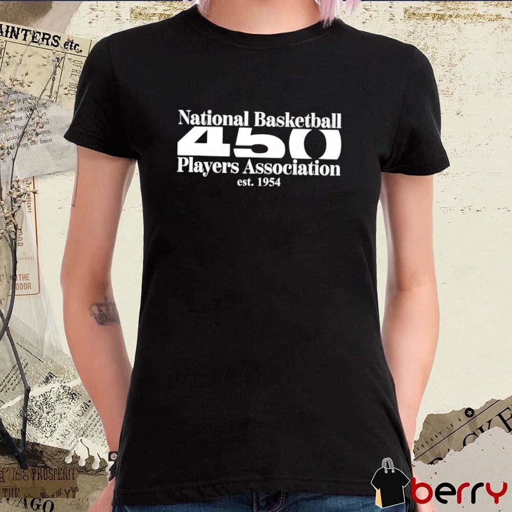 National Basketball 450 Players Association EST 1954 t-shirt