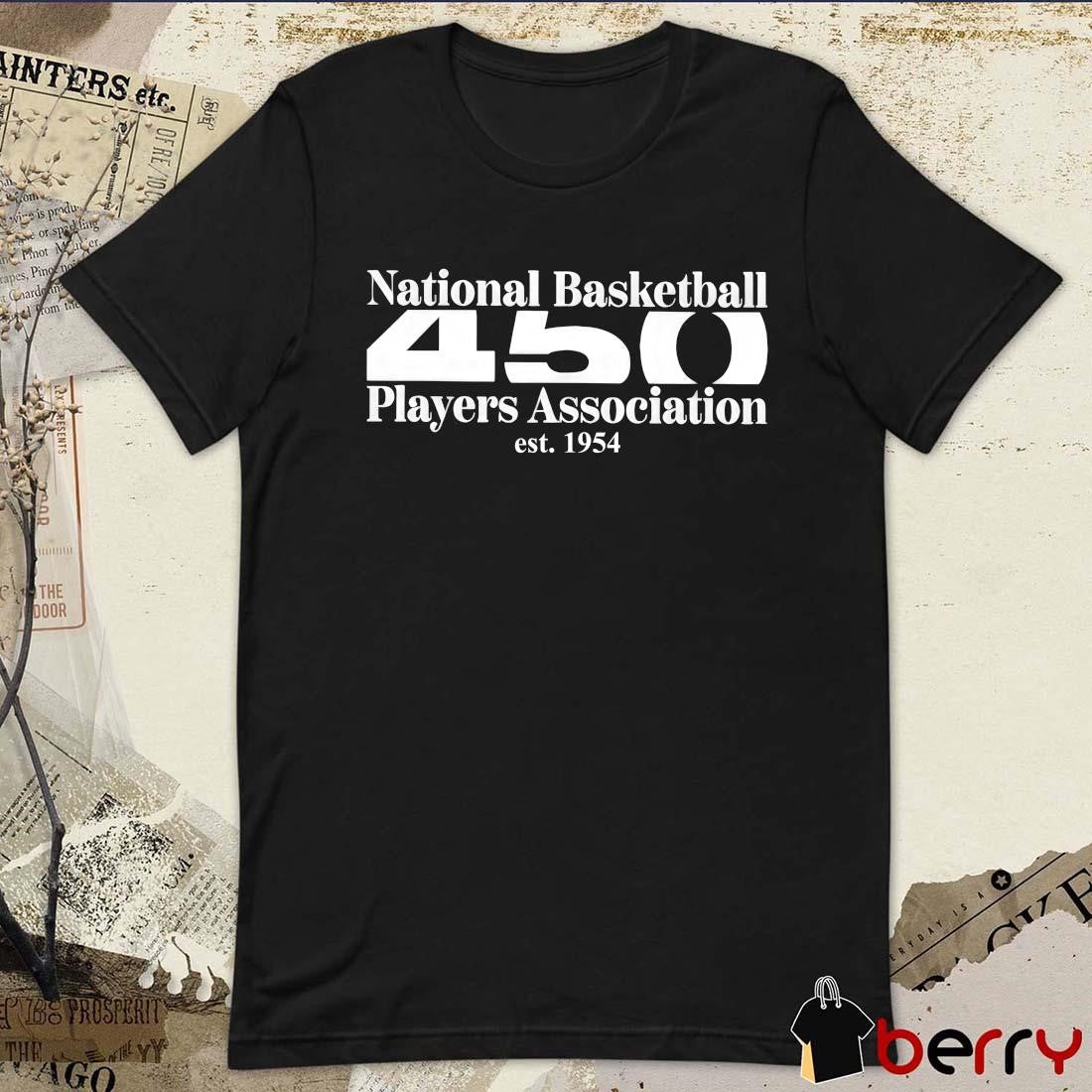 National Basketball 450 Players Association EST 1954 t-shirt