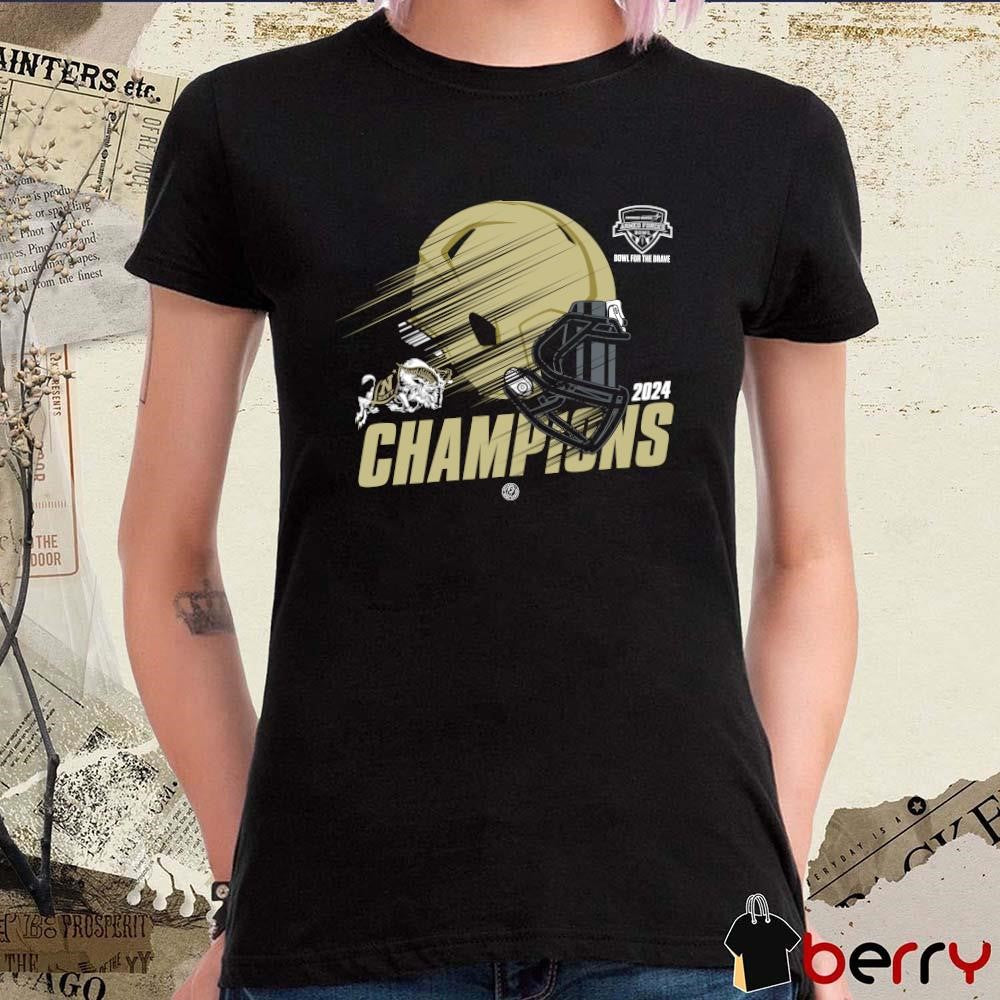 Navy Midshipmen Champions 2024 Armed Forces Bowl Bowl For The Brave Helmet t-shirt