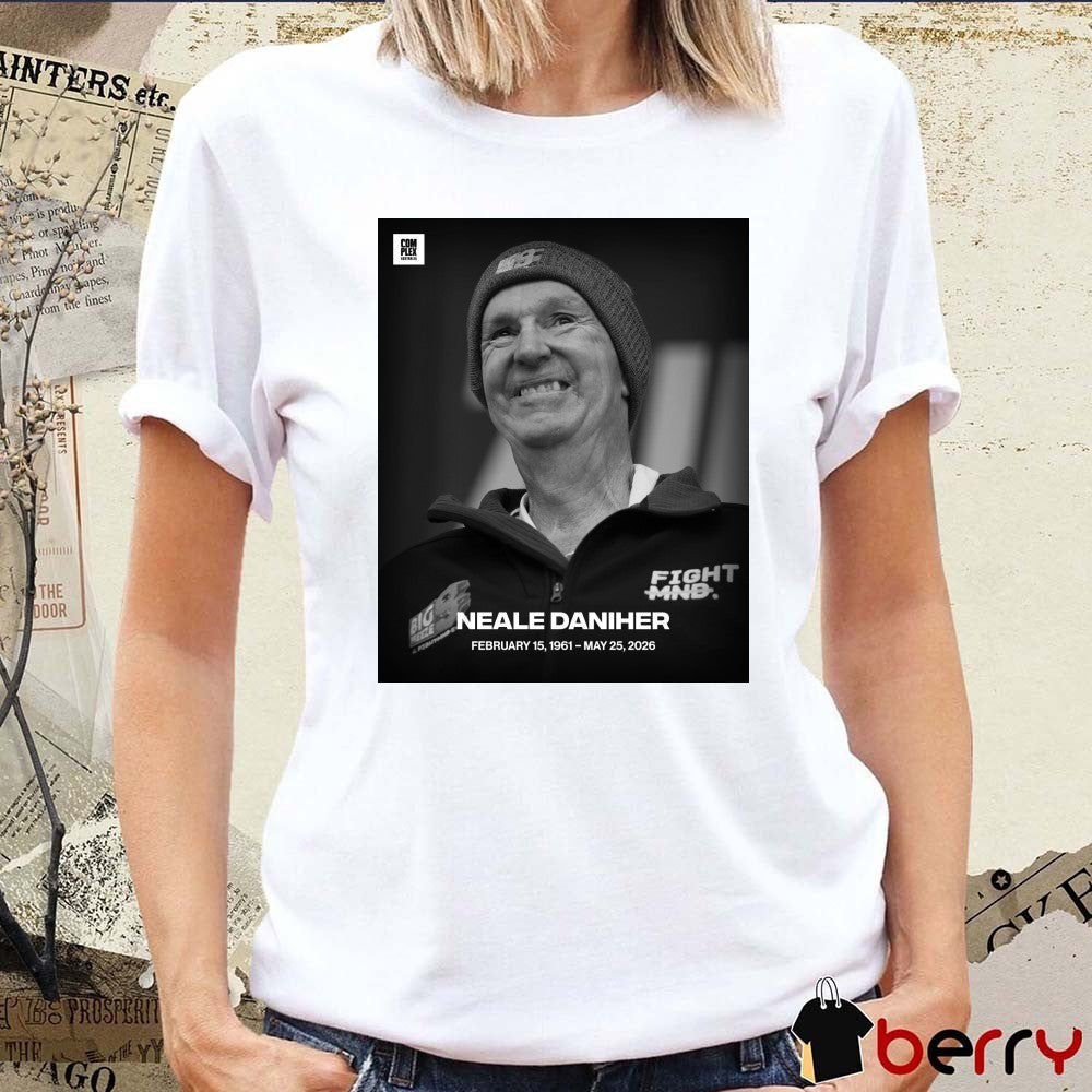 Neale Daniher February 15 1961 – May 25 2026 Complex Australia Poster t-shirt