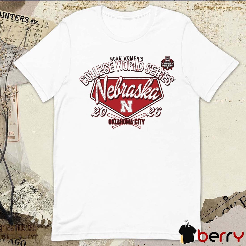 Nebraska Cornhuskers 2026 NCAA Women’s College World Series Bound Oklahoma City t-shirt