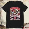 Nebraska Cornhuskers Pinstripe Bowl Champions 2024 December 28 2024 At Yankee Stadium Mascot t-shirt