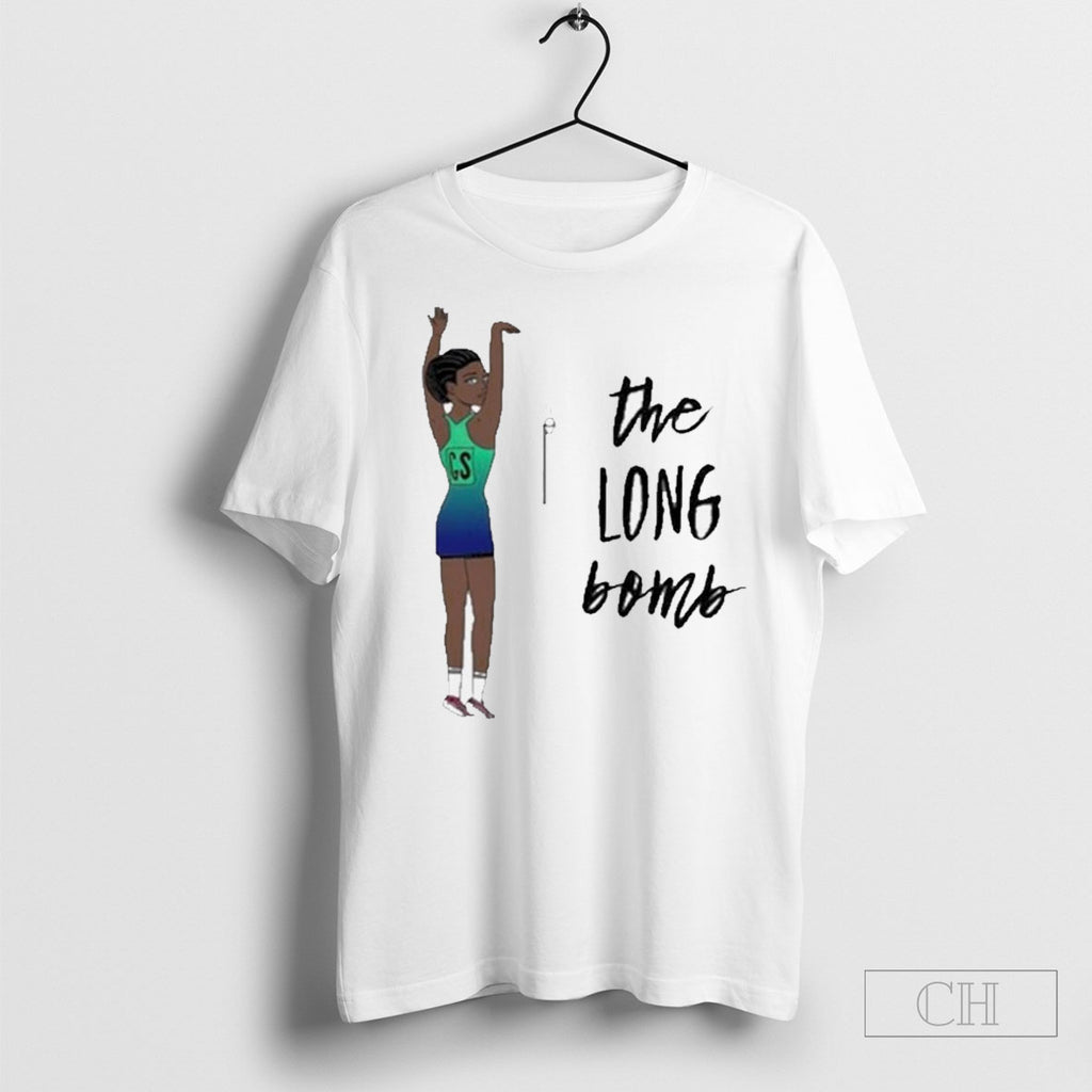 Official Netty Betty The Long Bomb T Shirt