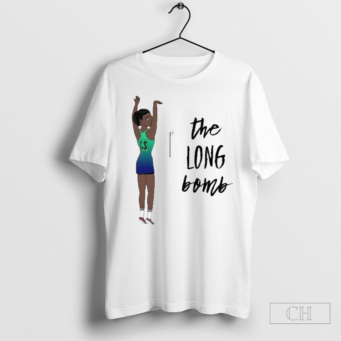 Official Netty Betty The Long Bomb T Shirt