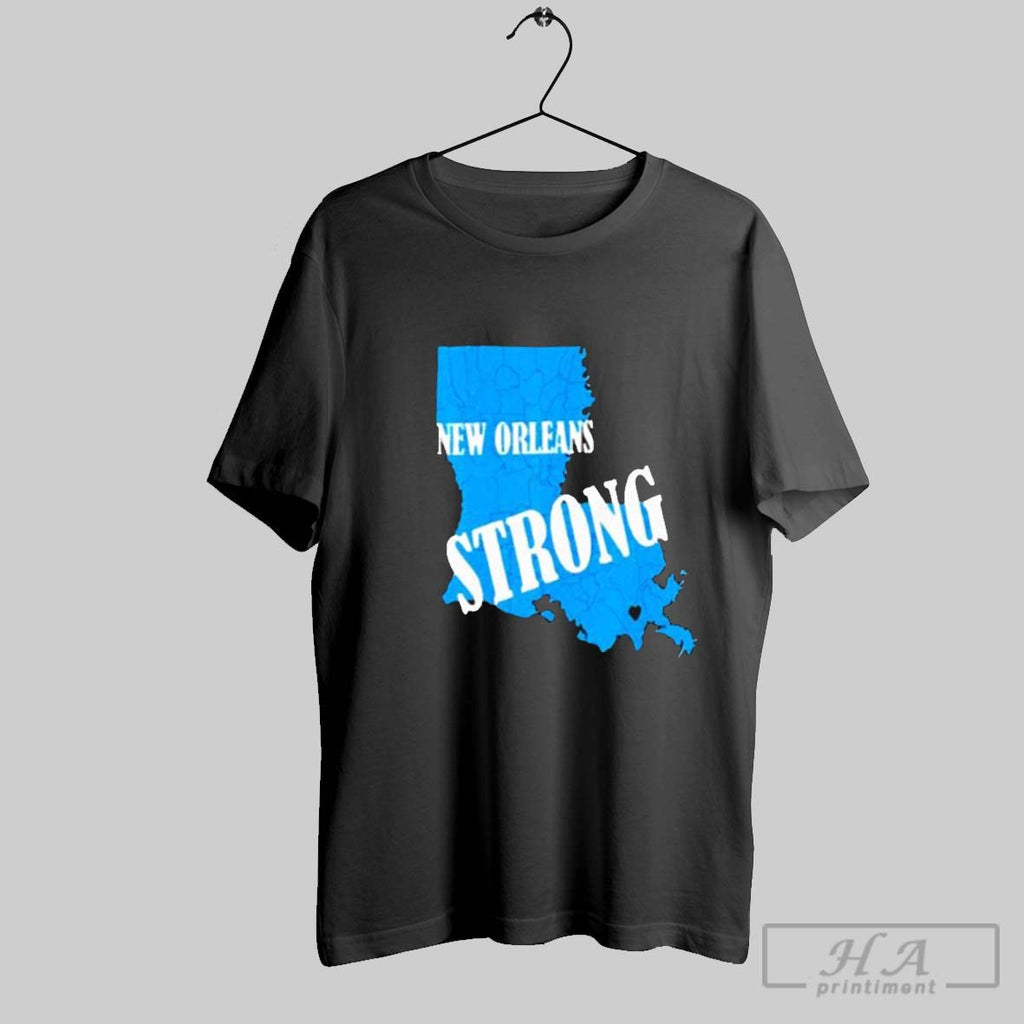 Official New Orleans Map Nola Strong 2025