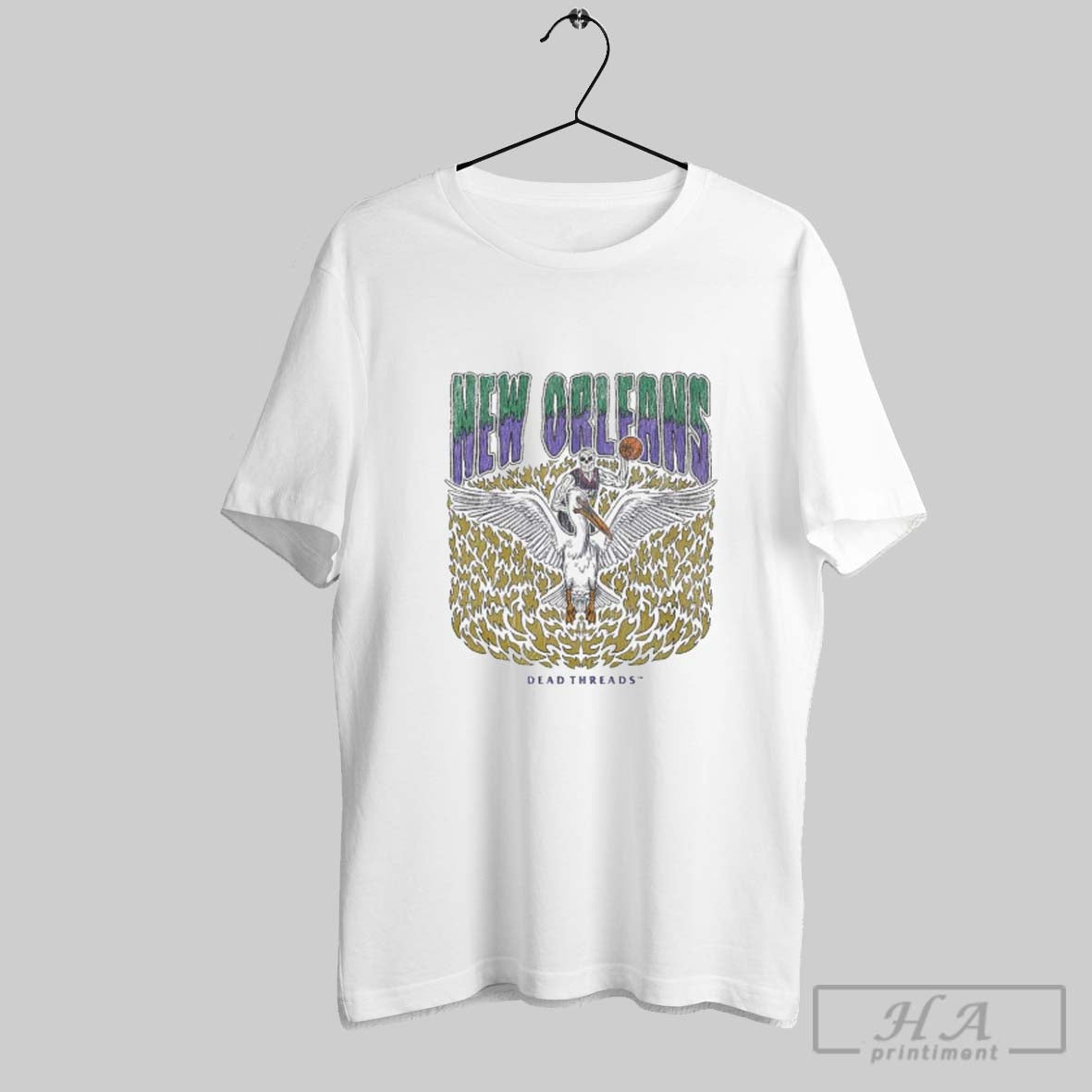 Official New Orleans Pelicans Basketball Dt Skeleton