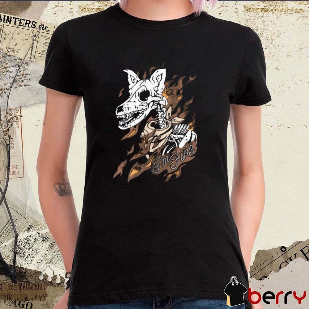 New Otto By Kris I’m Fine Vintage t-shirt