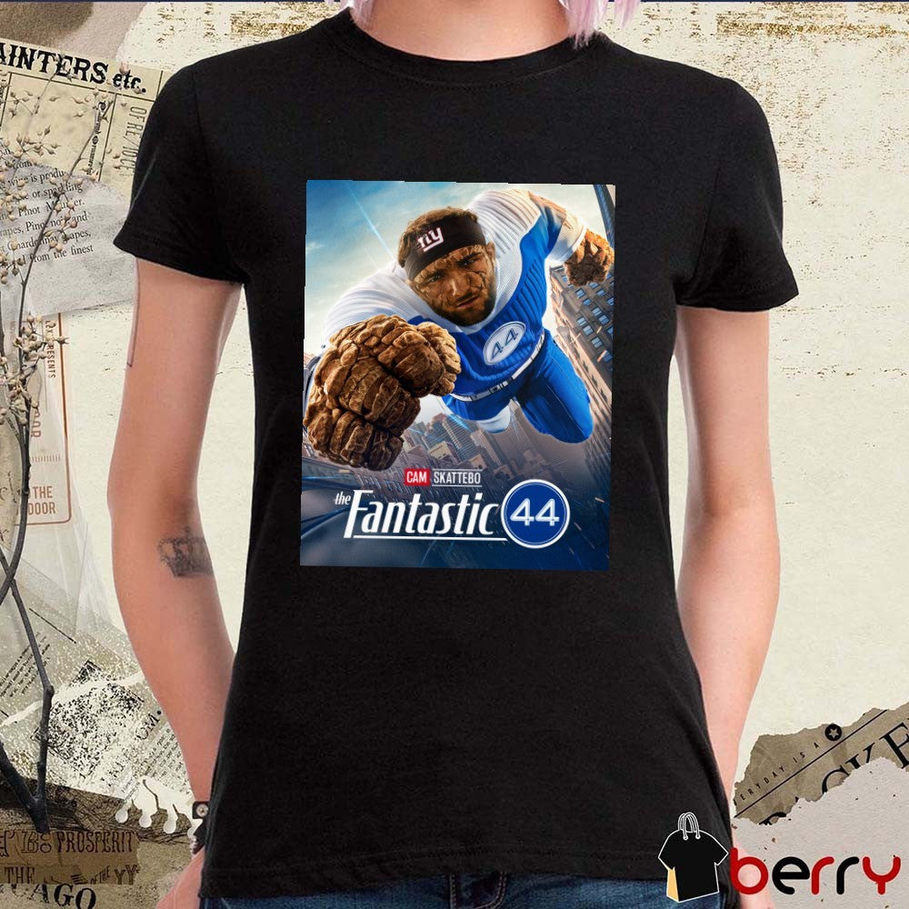 New York Giants NFL Football 2025 Cam Skattebo The Fantastic Poster t-shirt