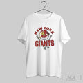 Official New York Giants X The Simpsons Bart 2025 Cartoon