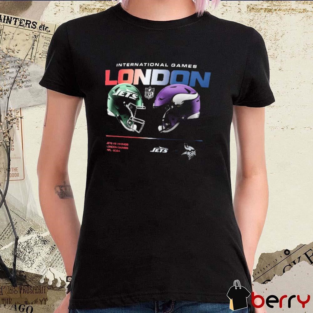 New York Jets vs. Minnesota Vikings International Games Munich NFL 2024 t-shirt