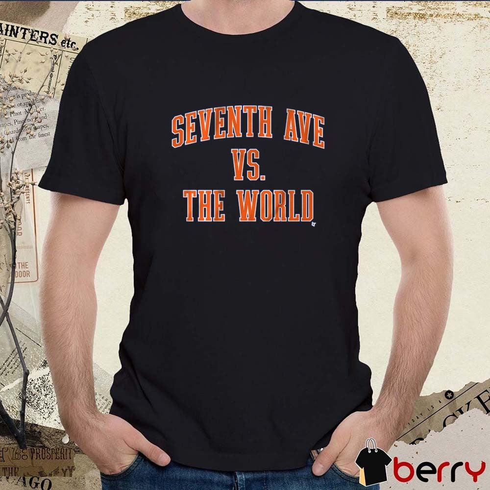 New York Knicks Basketball Seventh Ave vs. The World t-shirt