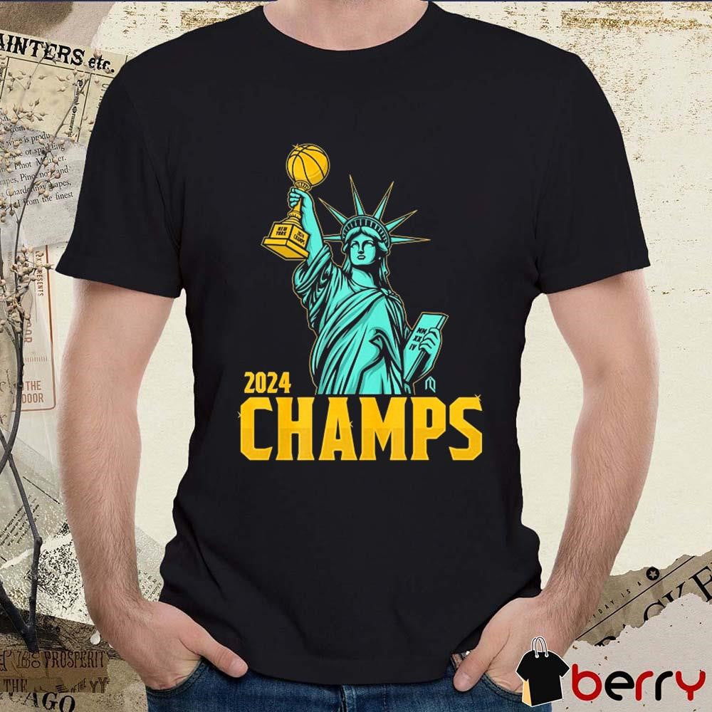 New York Liberty 2024 WNBA Basketball Finals Champs #SeaFoamSZN Retro t-shirt