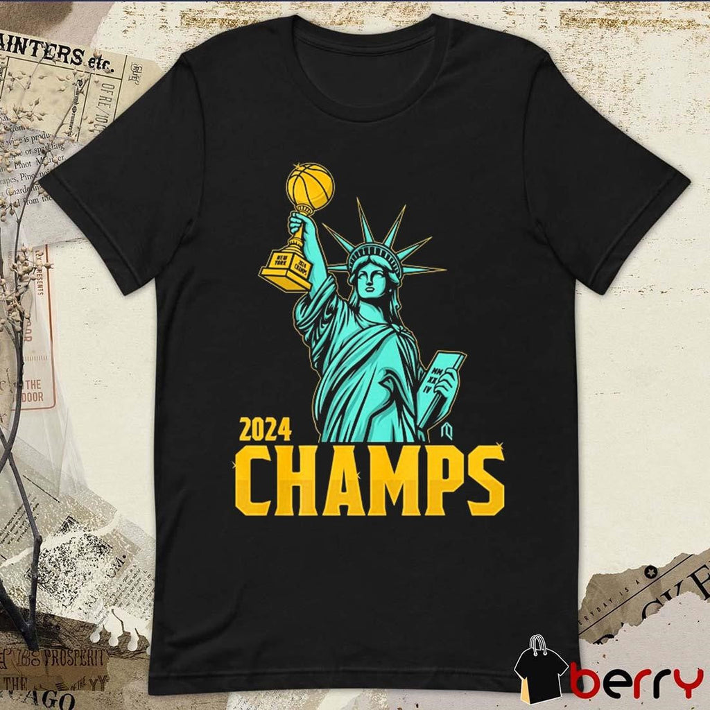 New York Liberty 2024 WNBA Basketball Finals Champs #SeaFoamSZN Retro t-shirt