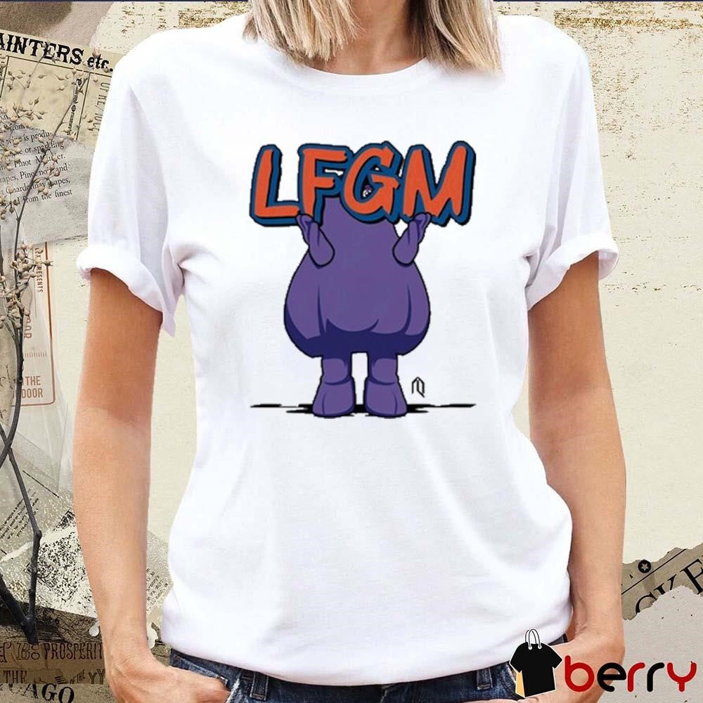 New York Mets Grimace Lfgm Sign Athlete Logos t-shirt