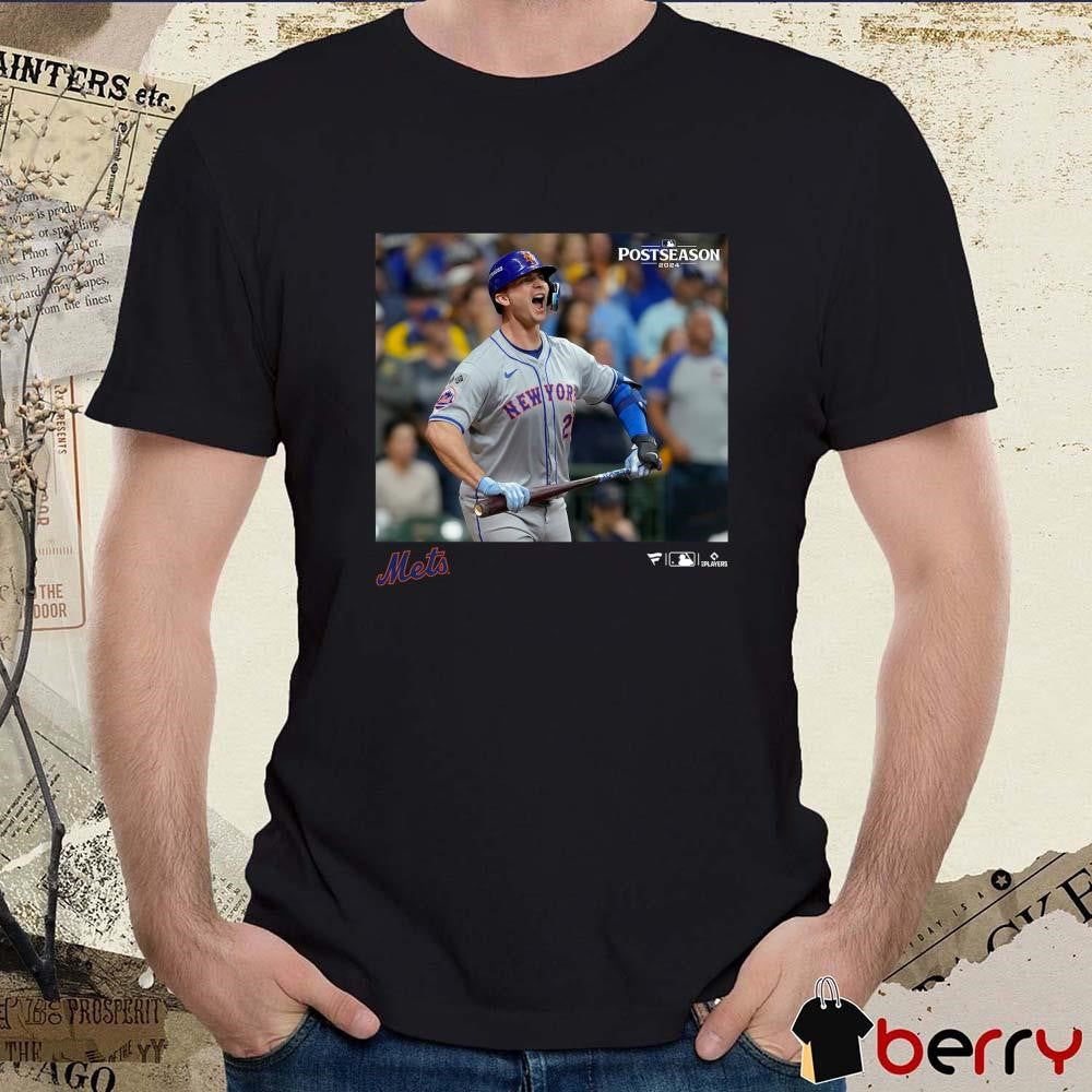 New York Mets Pete Alonso 2024 MLB Postseason Moments t-shirt