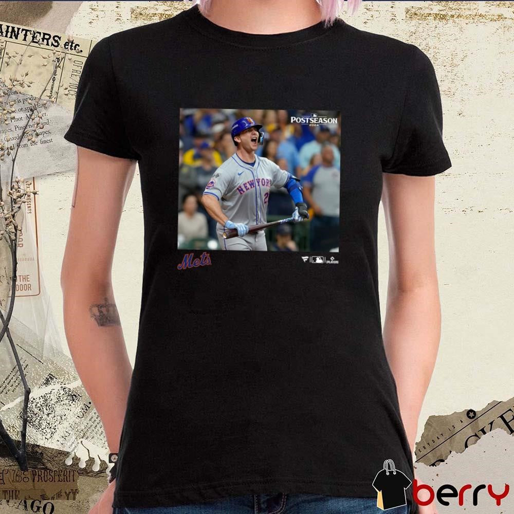 New York Mets Pete Alonso 2024 MLB Postseason Moments t-shirt