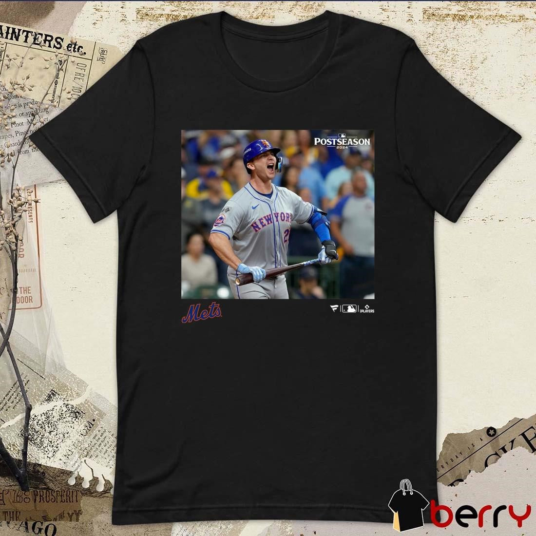 New York Mets Pete Alonso 2024 MLB Postseason Moments t-shirt