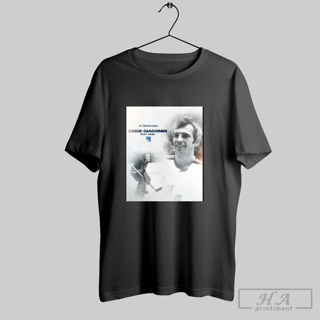 Official New York Rangers In Memoriam Eddie Giacomin 1939 2025