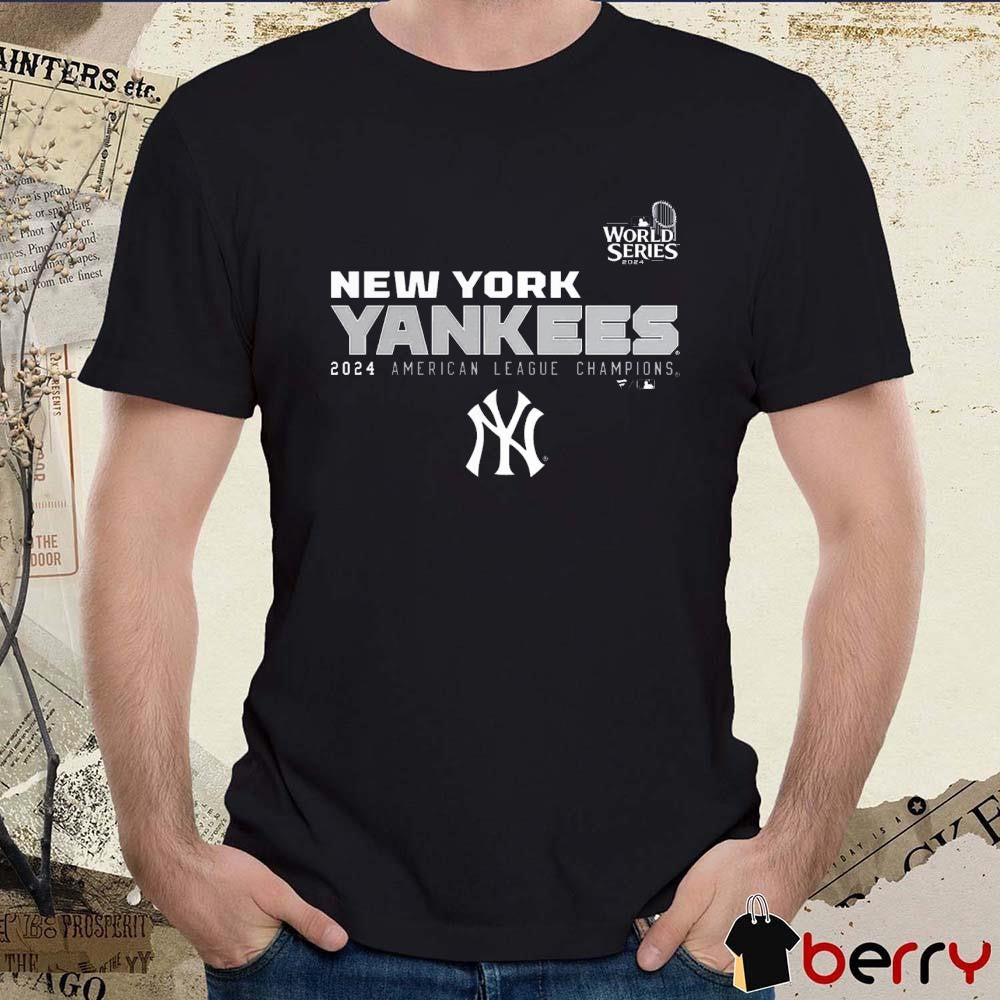 New York Yankees 2024 American League Champions MLB World Series Custom t-shirt