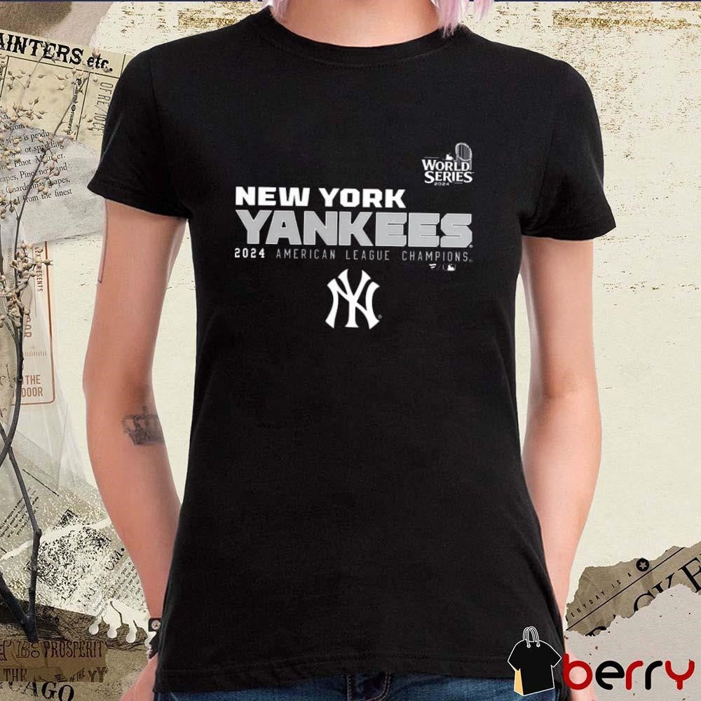 New York Yankees 2024 American League Champions MLB World Series Custom t-shirt