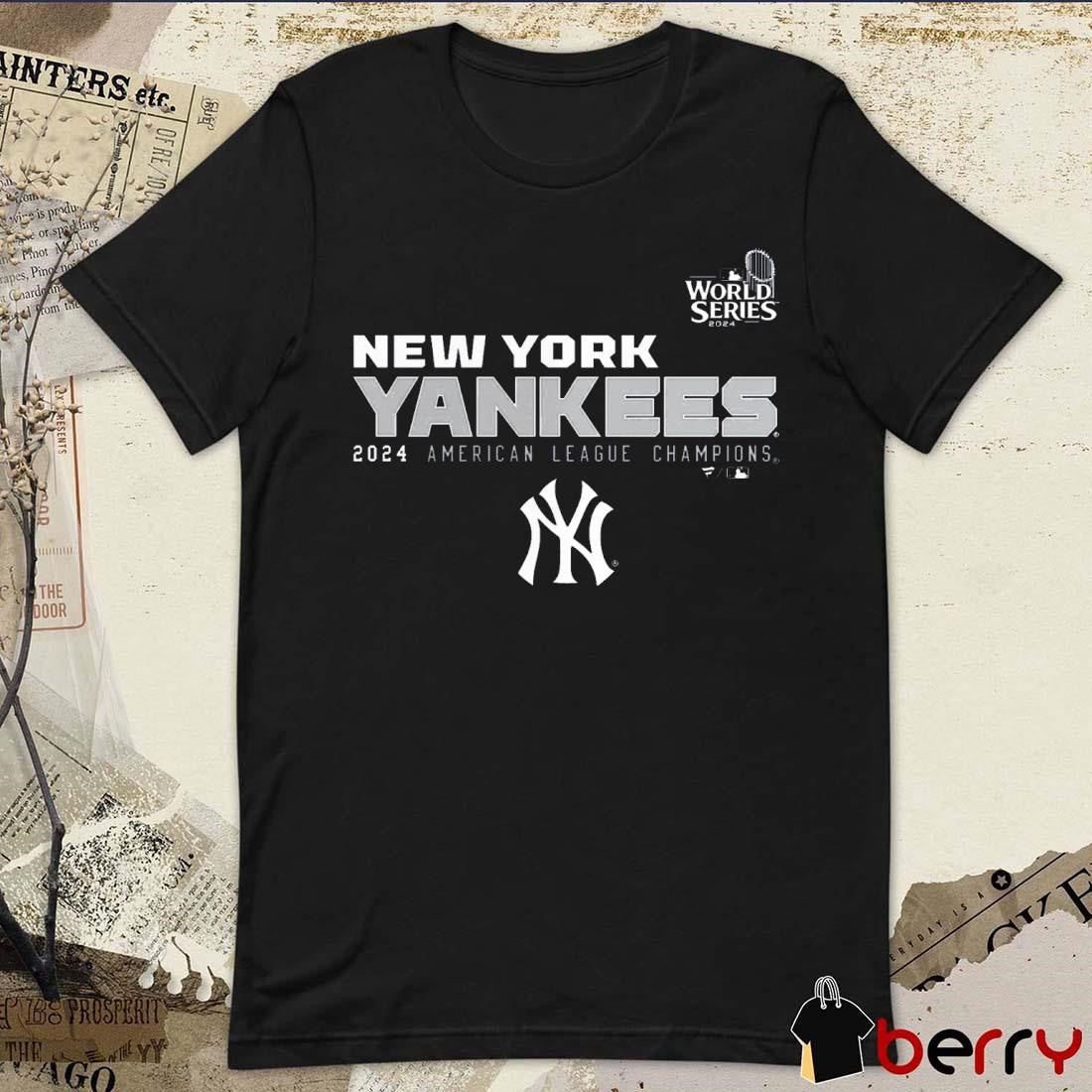 New York Yankees 2024 American League Champions MLB World Series Custom t-shirt