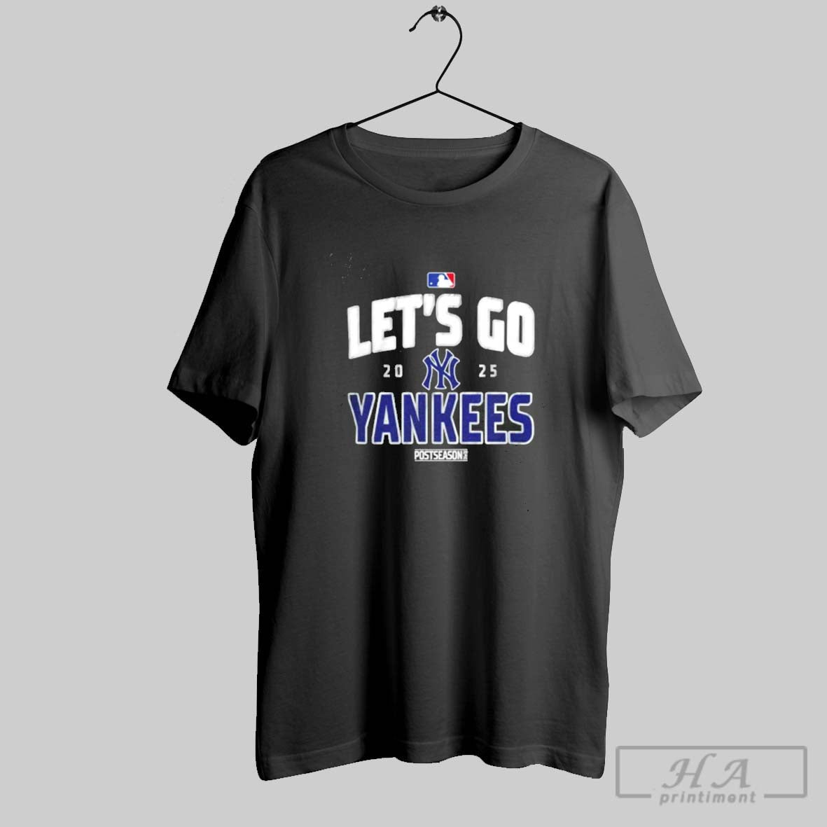 Official New York Yankees Baseball 2025 Postseason Official Lets Go Team