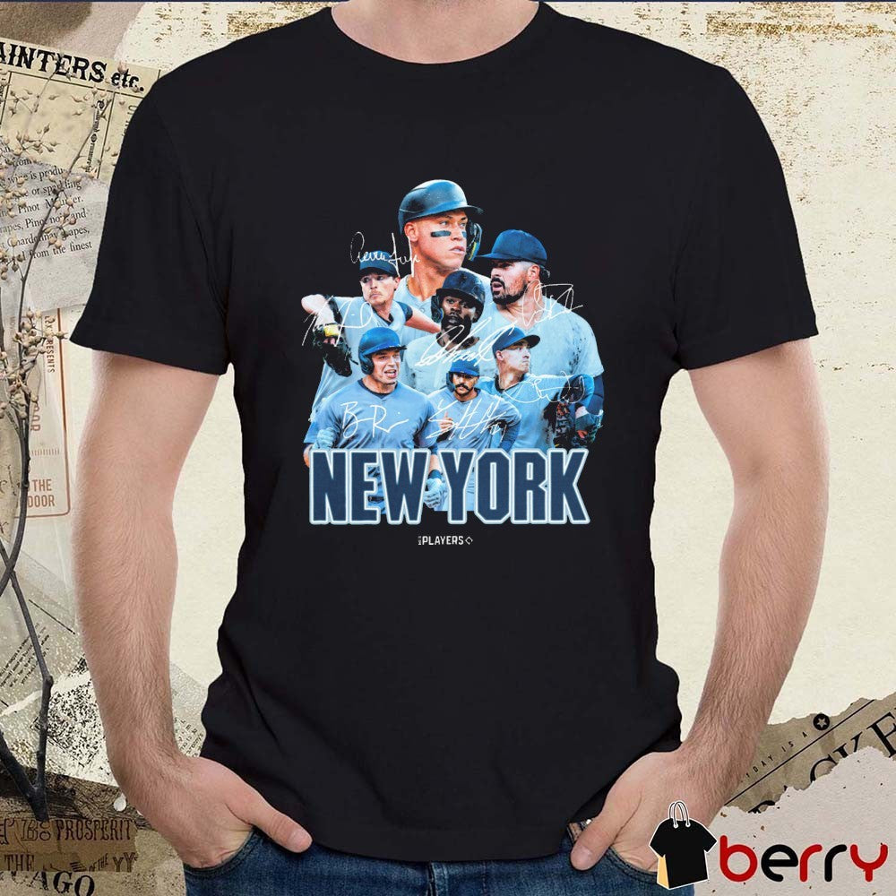New York Yankees Baseball Players Signatures Series 2025 t-shirt