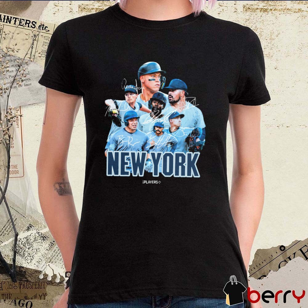 New York Yankees Baseball Players Signatures Series 2025 t-shirt