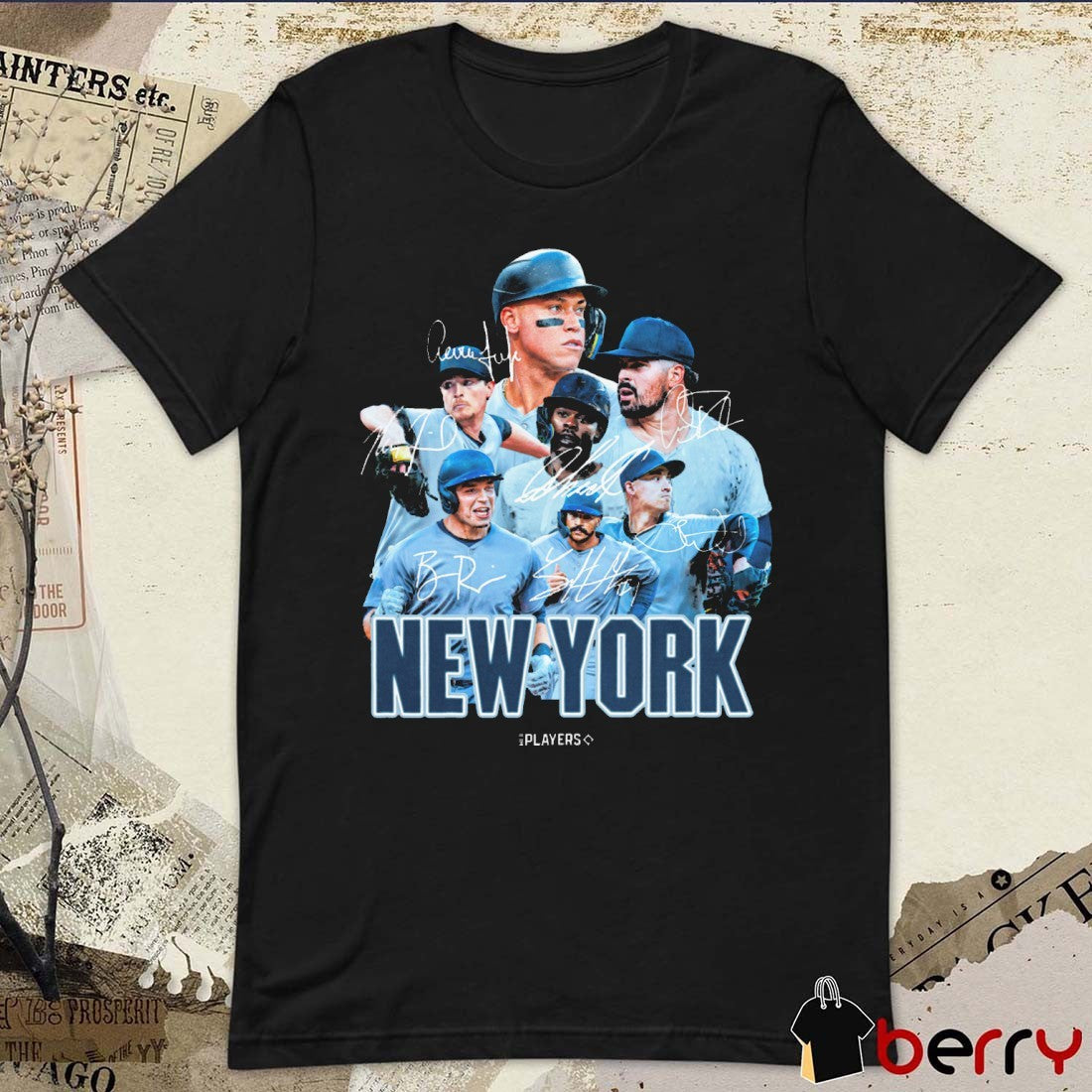 New York Yankees Baseball Players Signatures Series 2025 t-shirt