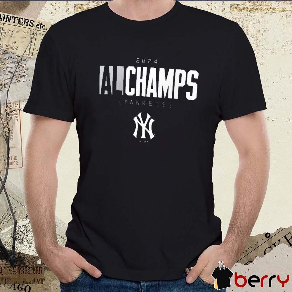 New York Yankees MLB 2024 American League Champions Logo t-shirt