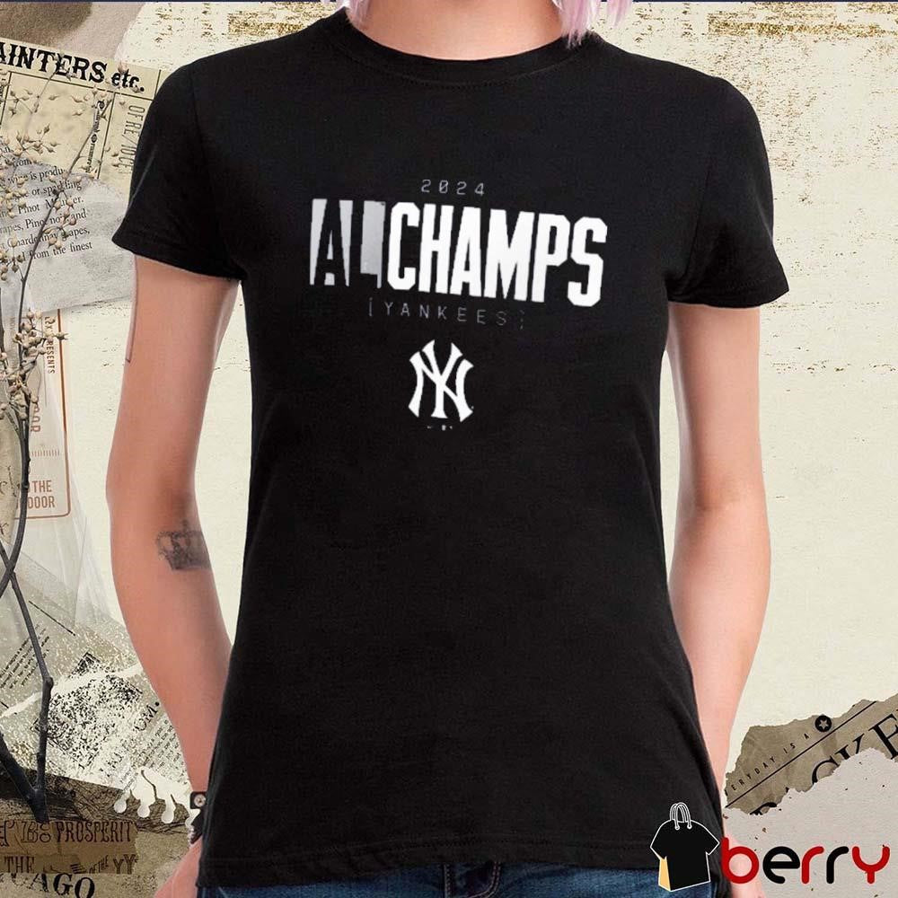 New York Yankees MLB 2024 American League Champions Logo t-shirt