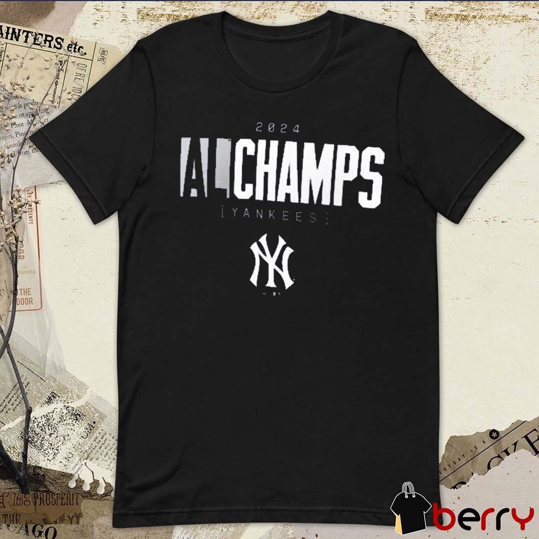 New York Yankees MLB 2024 American League Champions Logo t-shirt