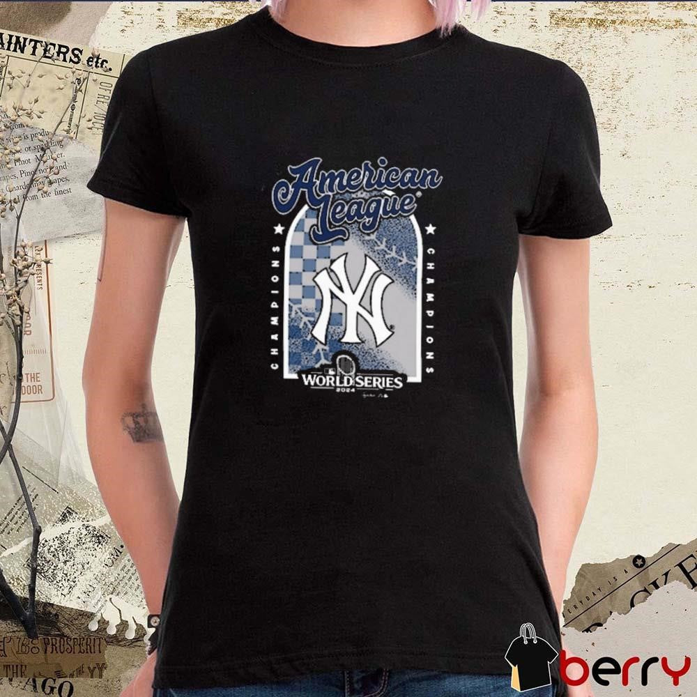 New York Yankees MLB 2024 American League Champions World Series t-shirt