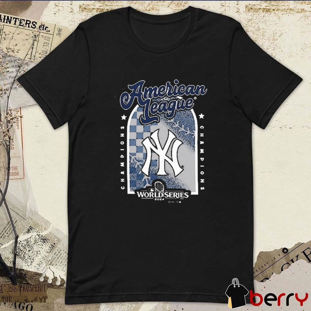 New York Yankees MLB 2024 American League Champions World Series t-shirt