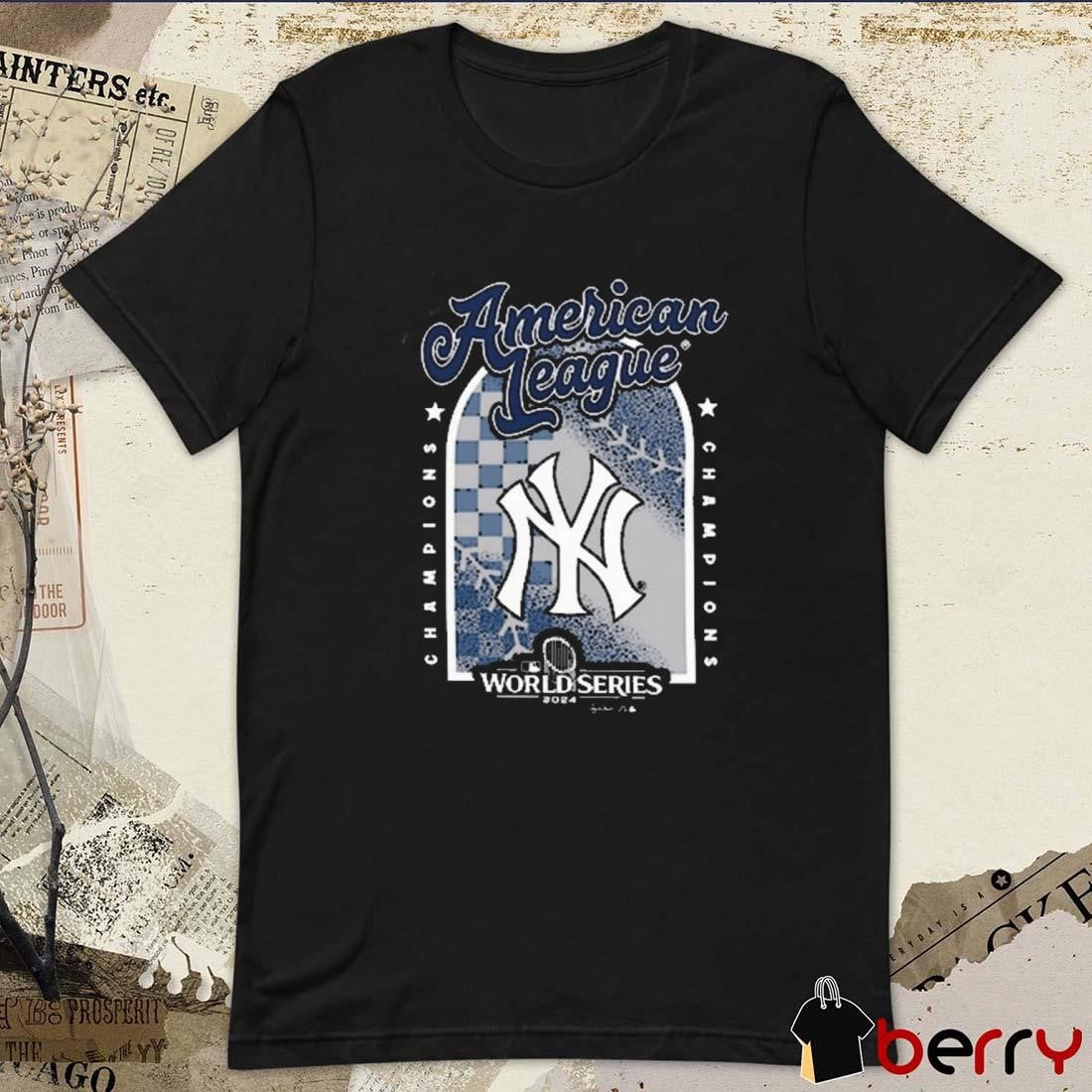 New York Yankees MLB 2024 American League Champions World Series t-shirt