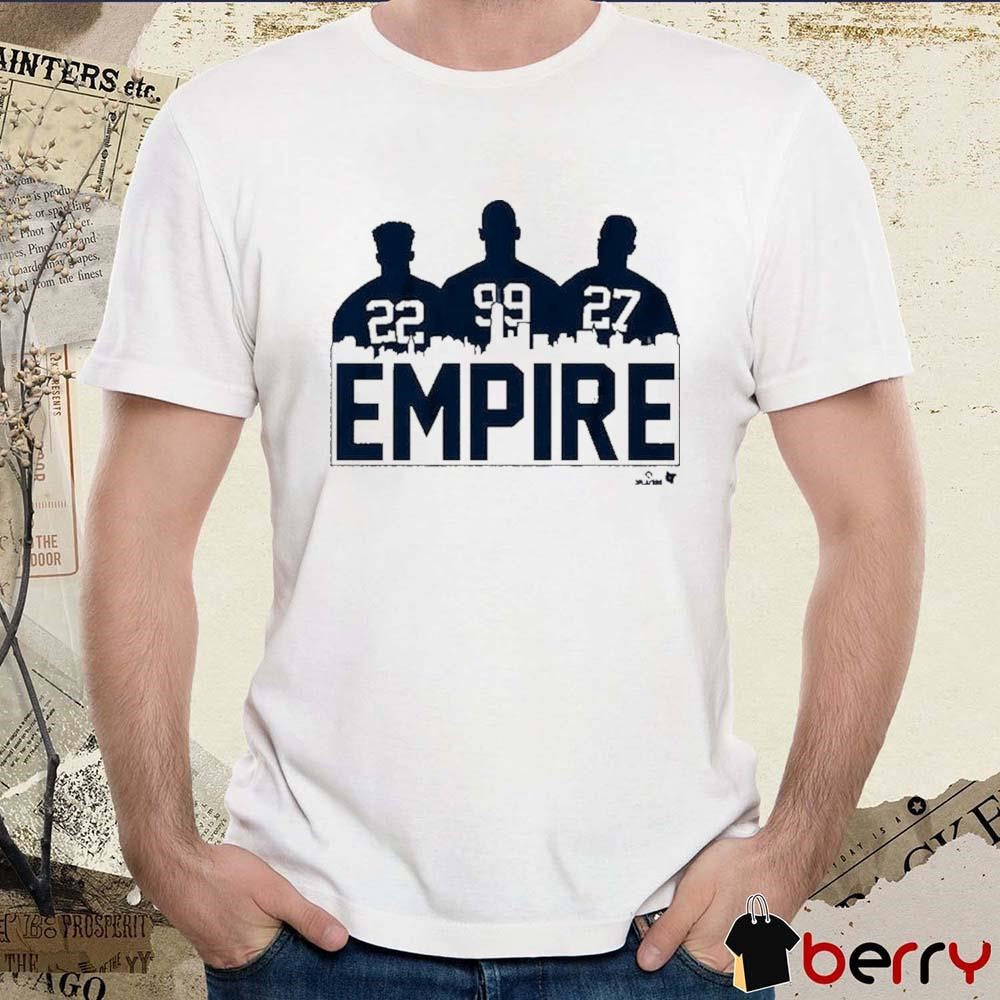 New York Yankees MLB Juan Soto, Aaron Judge And Giancarlo Stanton Empire t-shirt