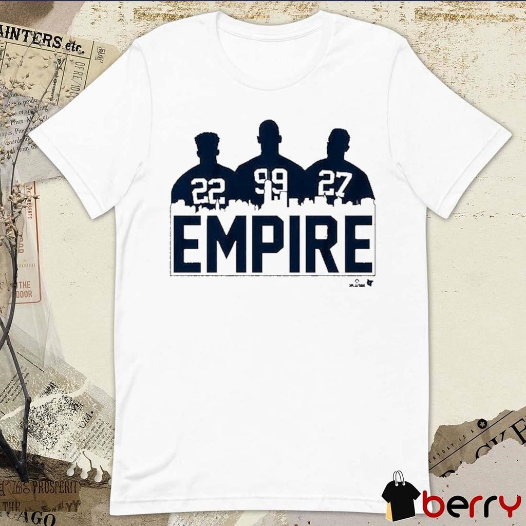 New York Yankees MLB Juan Soto, Aaron Judge And Giancarlo Stanton Empire t-shirt