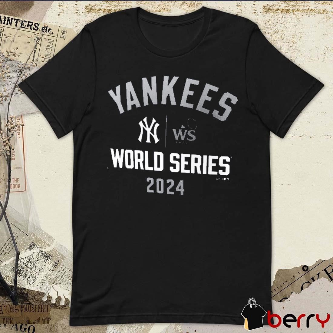 New York Yankees MLB WS 2024 World Series Arched Lockup t-shirt