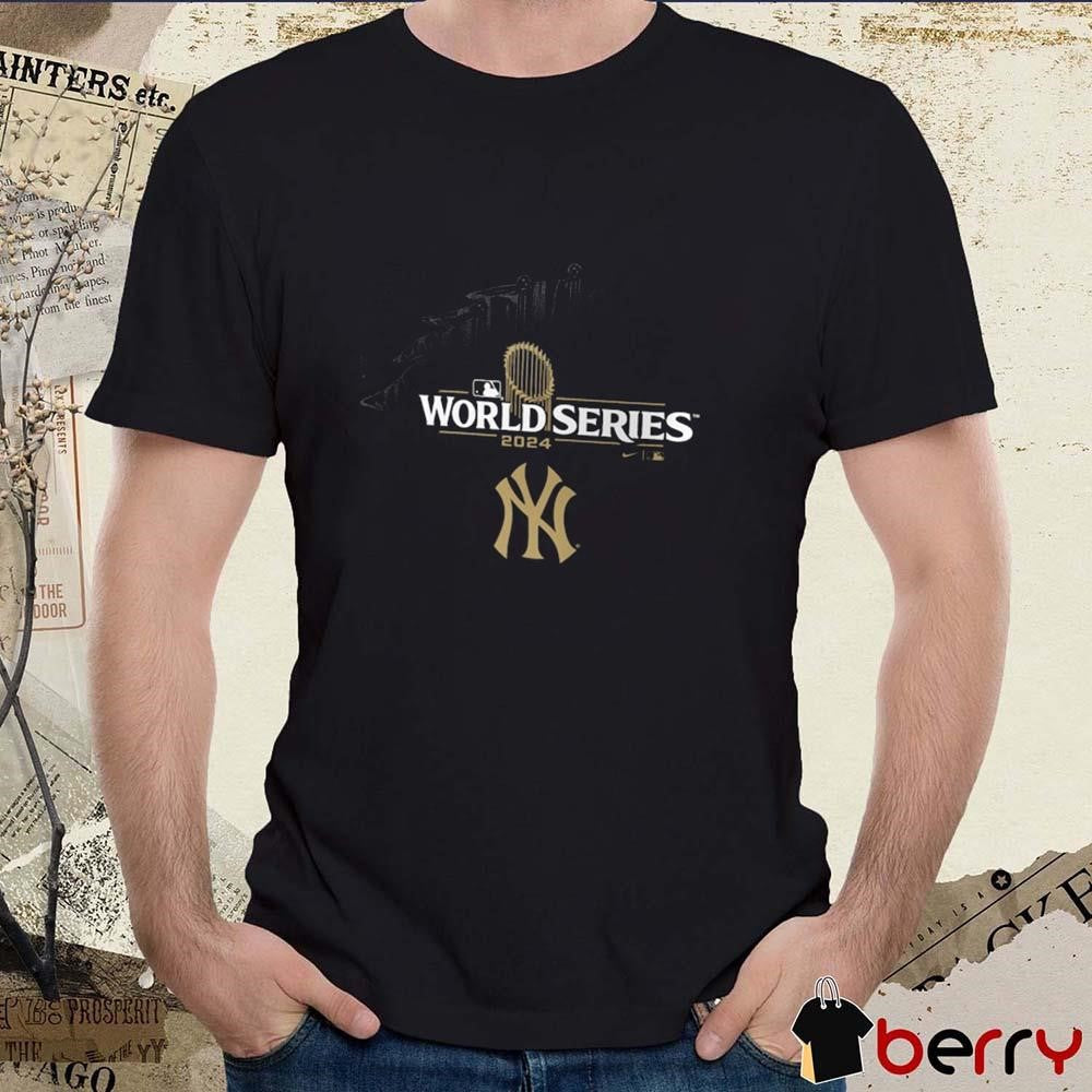New York Yankees MLB World Series 2024 Trophy t-shirt